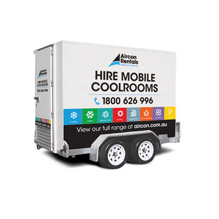 Aircon Rentals Commercial Fridge Hire | Freezer – Trailer Mounted 9 x 5