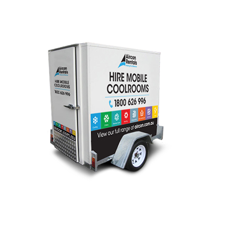 Aircon Rentals Commercial Fridge Hire | Fridge – Trailer Mounted 6 x 4