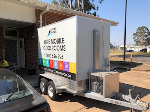 Mobile coolroom freezer | Genset Rental | Air Conditioner Rental | Aircon Rentals